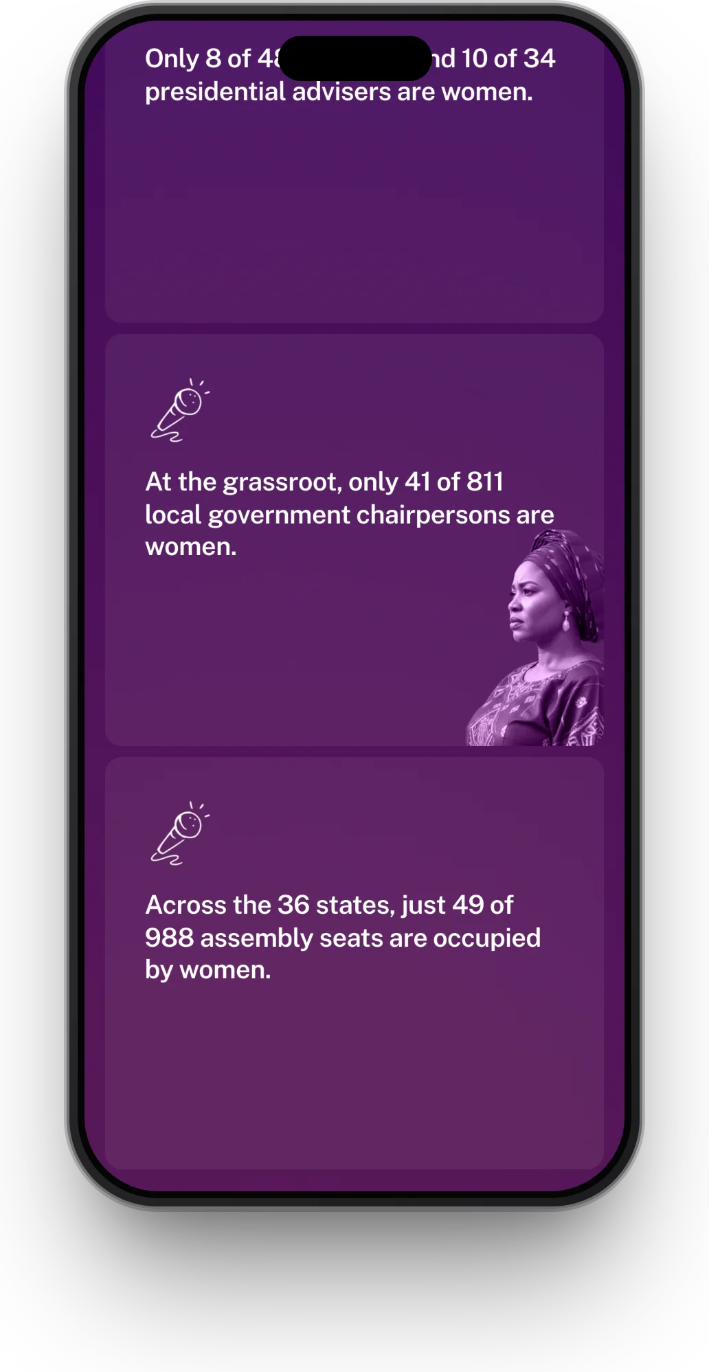 The Msrepresented Games website, home 2025 stats on iPhone