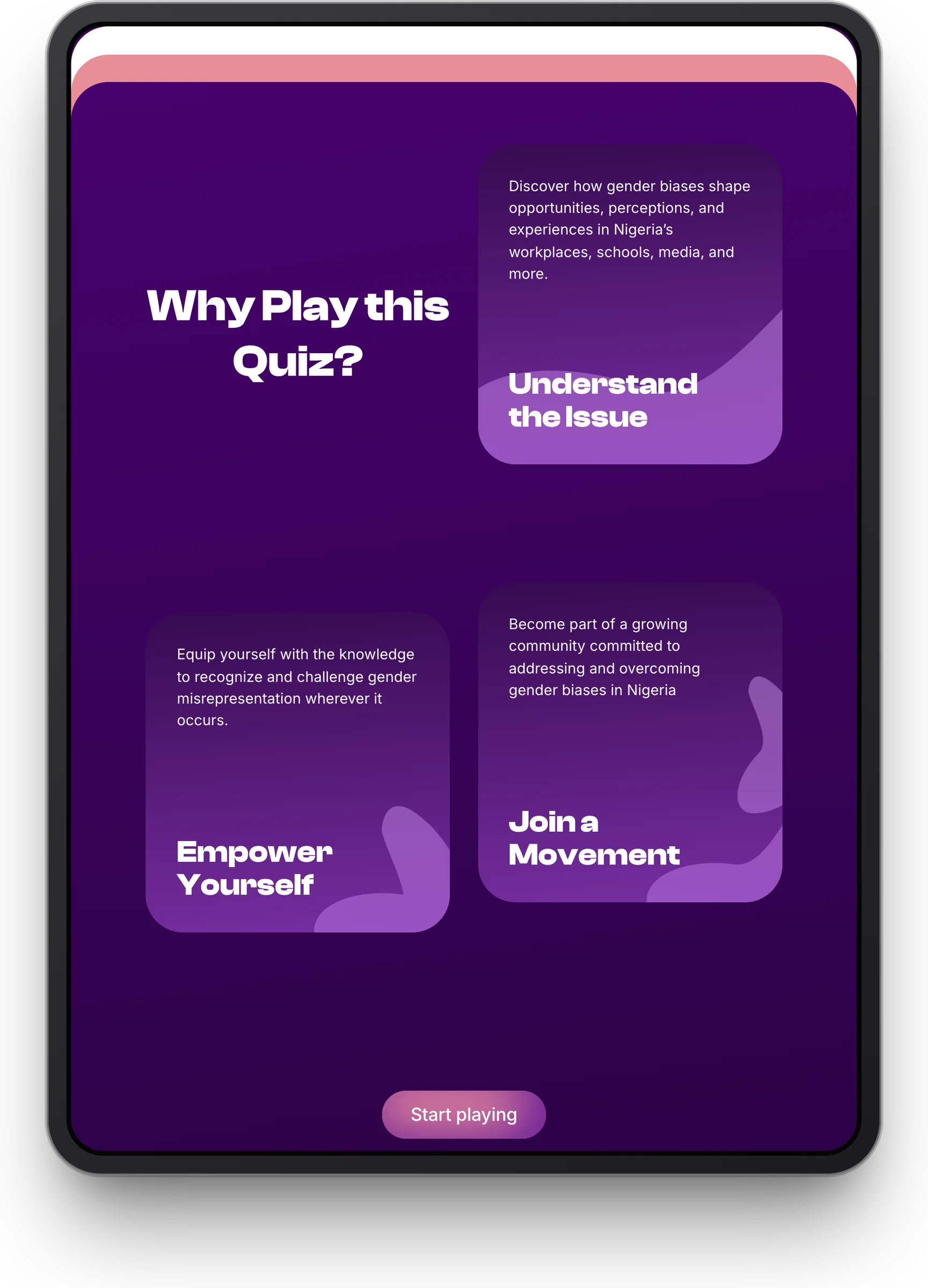 The Msrepresented Games website, old games 2024 section 2 on iPad